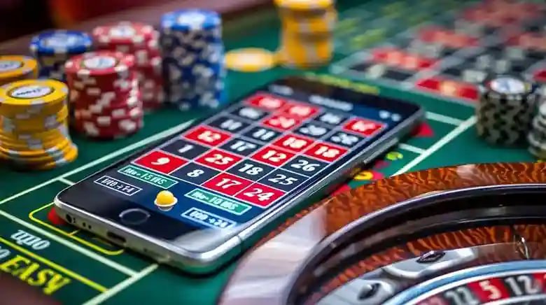 Meja Qiu Qiu live dealer di studio pulitoto dengan dealer profesional dan tampilan ubin domino